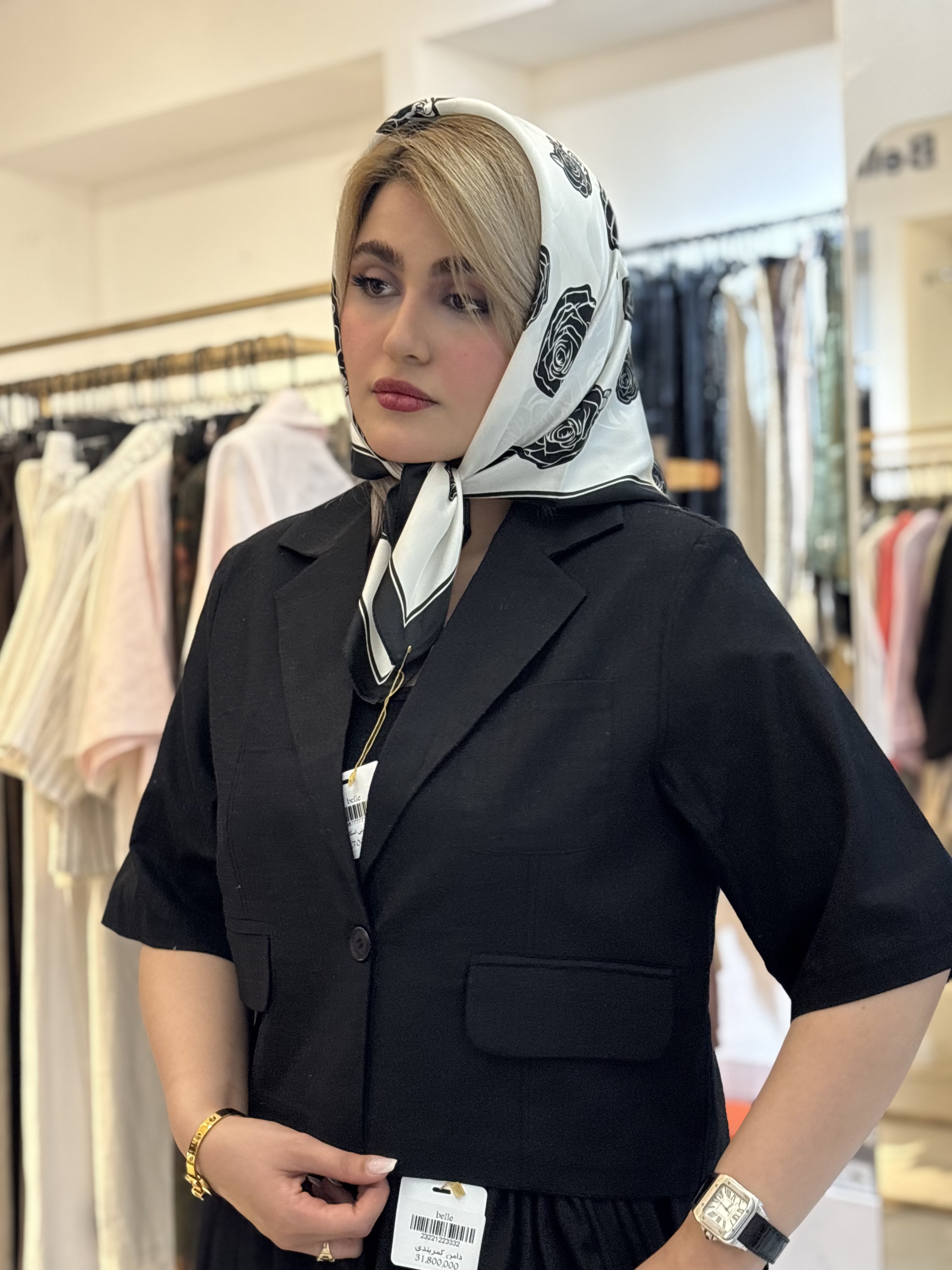کراپ کت لینن